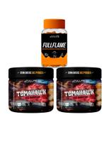 Kit 2x Pré-treino Tomahawk 380g + Fullflame 30 cap - Fullife