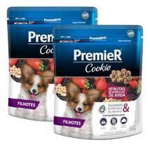 Kit 2x premier cookie frutas vermelhas fht 250g