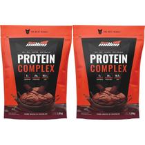 Kit 2X Protein Complex - 1800g Refil Mousse de Chocolate - New Millen