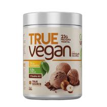 Kit 2X: Proteína True Vegan Chocolate Avelã True Source 418G