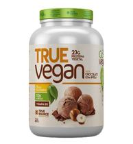 Kit 2X: Proteína True Vegan Chocolate Avelã True Source 837G