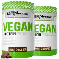 Kit 2x Proteína Vegana Vegan Protein 900g BRN Foods