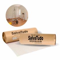 Kit 2x Protetor De Piso Salva Tudo 1,20x20m Impermeável Antiderrapante Reutilizável Para Obras Reformas e Pinturas Kit 2x Protetor De Piso Salva Tudo 1,20x20m Impermeável Antiderrapante Reutilizável Para Obras Reformas e Pinturas