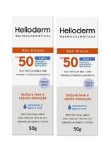 Kit 2x Protetor Solar Helioderm FPS50 Facial 50g - Kley Hertz