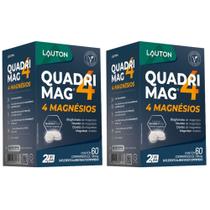 KIT 2X QUADRIMAG 4 Magnésios 60 comprimidos - Lauton KIT 2X QUADRIMAG 4 Magnésios 60 comprimidos - Lauton