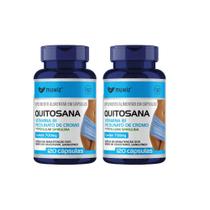 Kit 2x Quitosana Psyllium + Spirulina 2x120 Cápsulas Muwiz Kit 2x Quitosana Psyllium + Spirulina 2x120 Cápsulas Muwiz