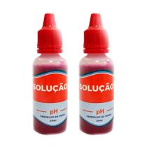 Kit 2x Reagente Medição Teste PH - Vermelho de Fenol - Aquality