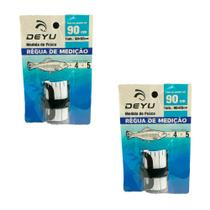 Kit 2x Regua Para Medir Peixe 90x05cm - Deyu
