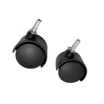 KIT 2x Rodas Rodízios Aspirador de Pó WAP GTW 10L 12L 20L