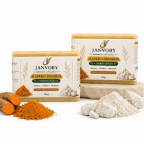 Kit 2x Sabonete de Açafrão, Dolomita e Barbatimão Original-Janvory