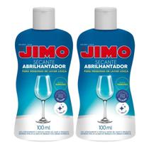 Kit 2x Secante Abrilhantador Jimo 100ml Para LavaLouças Brilho Intenso e Secagem Sem Manchas Kit 2x Secante Abrilhantador Jimo 100ml Para LavaLouças Brilho Intenso e Secagem Sem Manchas