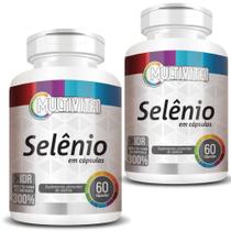Kit 2X Selênio 300% IDR 60 cápsulas - Multivita