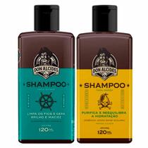 Kit 2X Shampoo Barba Calico Jack E Lemon Bone Don Alcides