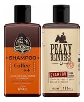 Kit 2x Shampoo Barba Coffee E Peaky Blinders Don Alcides