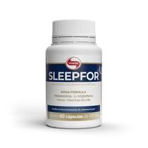 Kit 2X: Sleepfor L-Triptofano 470mg Vitafor 60 Cápsulas Kit 2X: Sleepfor L-Triptofano 470mg Vitafor 60 Cápsulas