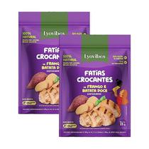 Kit 2X: Snack de Frango com Batata Doce Liofilizado Lyovibes 25g
