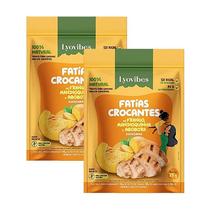 Kit 2X: Snack de Frango, Mandioquinha e Abóbora Liofilizado Lyovibes 25g