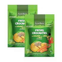 Kit 2X: Snack De Legumes Grão Bico Liofilizado Lyovibes 30G Kit 2X: Snack De Legumes Grão Bico Liofilizado Lyovibes 30G