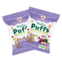 Kit 2X: Snack Infantil Mini Puffs Amora E Beterraba Nhami