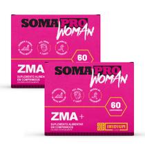 Kit 2x Soma Pro Woman ZMA Pré Hormonal - 60 Comprimidos