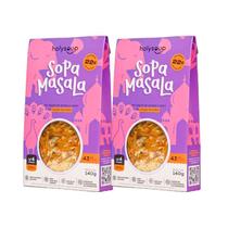 Kit 2X: Sopa Masala Holysoup 140g Kit 2X: Sopa Masala Holysoup 140g
