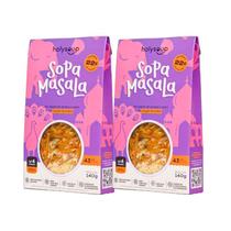 Kit 2X: Sopa Masala Holysoup 140G