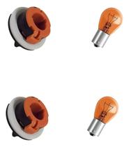 Kit 2x Soquete 2xlâmpada Pisca Fiat Grand Siena De 12 A 18