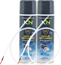 Kit 2X Spray Com Sonda 320ml Limpa Ar Condicionado Higienizador - KN