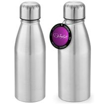 Kit 2x Squeeze Alumínio 500 ml Wave TopGet Prata