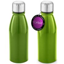 Kit 2x Squeeze Alumínio 500 ml Wave TopGet Verde Kit 2x Squeeze Alumínio 500 ml Wave TopGet Verde