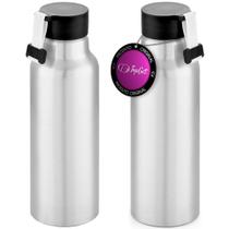 Kit 2x Squeeze Alumínio 570 ml Phase TopGet Preto Kit 2x Squeeze Alumínio 570 ml Phase TopGet Preto