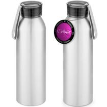 Kit 2x Squeeze Alumínio 660 ml Ride TopGet Cromado