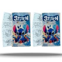Kit 2x Stitch Cards Para Colorir Pacote Com 4 Unidades - Coloring Card