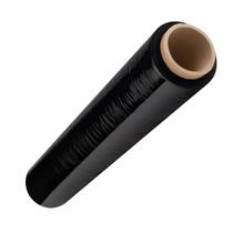 Kit 2x Stretch GS Filme Preto Bobina 3kg 50cm 23Mic 300m