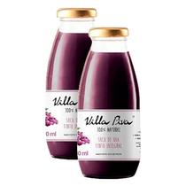 Kit 2X: Suco De Uva Integral Sem Açúcar Villa Piva 300Ml