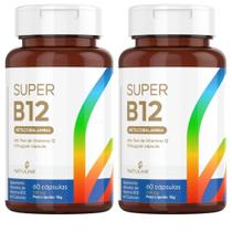 KIT 2X Super B12 414% (Metilcobalamina) IDR 60 cápsulas - Natulha