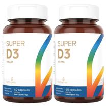 KIT 2X Super D3 60 cápsulas Natulha KIT 2X Super D3 60 cápsulas Natulha