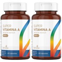 KIT 2X Super Vitamina A 8000ui 60 capsulas - Natulha
