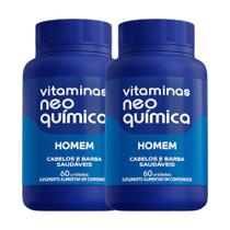 Kit 2x Suplemento Alimentar Homem 60 Cpr - NEO QUIMICA
