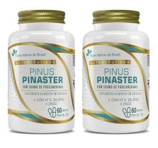 Kit 2x Suplemento Alimentar Pinus Pinaster 60 cápsulas Flora Nativa