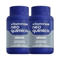 Kit 2x Suplemento Alimentar Sênior 60 Cpr - NEO QUIMICA Kit 2x Suplemento Alimentar Sênior 60 Cpr - NEO QUIMICA