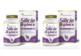 Kit 2x Suplemento Alimentar Silício Orgânico 300mg 60 cápsulas Flora Nativa Kit 2x Suplemento Alimentar Silício Orgânico 300mg 60 cápsulas Flora Nativa