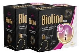 Kit 2x Suplemento De Biotina Com 60 Cápsulas - La San Day