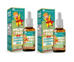 Kit 2x Suplemento Infantil Kids Imunitrix (30ml) - Flora Nativa Kit 2x Suplemento Infantil Kids Imunitrix (30ml) - Flora Nativa