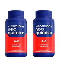 Kit 2x Suplemento Vitamínico AZ C/60 Cpr - Neo Quimica