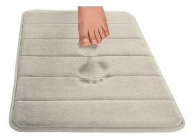 Kit 2x tapete para banheiro antiderrapante super soft 43x59