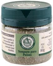 Kit 2X: Tempero Para Peixes Companhia Das Ervas 80G Kit 2X: Tempero Para Peixes Companhia Das Ervas 80G