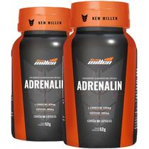 Kit 2x Termogênico Adrenalin com 60 Cápsulas Cada New Millen Kit 2x Termogênico Adrenalin com 60 Cápsulas Cada New Millen