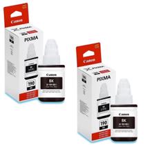 Kit 2x Tinta Canon GI-190BK Preto G1100 G2100 G3100 G3102 Original 135ml Kit 2x Tinta Canon GI-190BK Preto G1100 G2100 G3100 G3102 Original 135ml