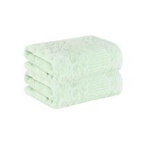 Kit 2x Toalha Lavabo Verde Lollipop 50x30cm Buddemeyer